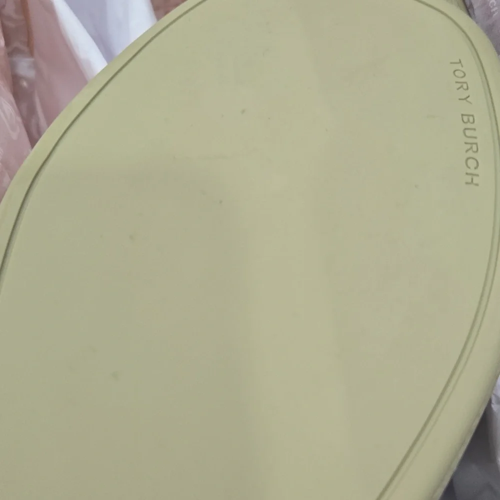 Tory Burch Double T Sport Slide Tumbled Leather - Picture 8 of 11